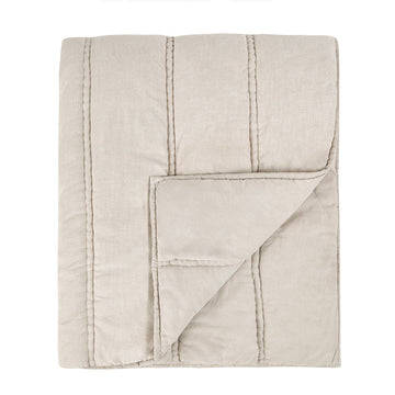 Rowen Taupe Quilt Collection - Ornate Home