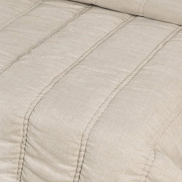 Rowen Taupe Quilt Collection - Ornate Home