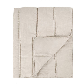 Rowen Taupe Quilt Collection - Ornate Home