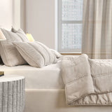Rowen Taupe Quilt Collection - Ornate Home