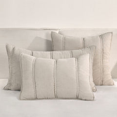Rowen Taupe Quilt Collection - Ornate Home