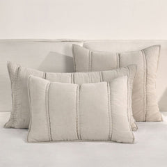 Rowen Taupe Quilt Collection - Ornate Home