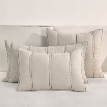 Rowen Taupe Quilt Collection - Ornate Home