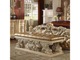 Rowena Pickle Frost Bench  / HD-7266 - Ornate Home