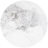 Rowena White Faux Marble 2-piece Coffee and End Table Set - Ornate Home