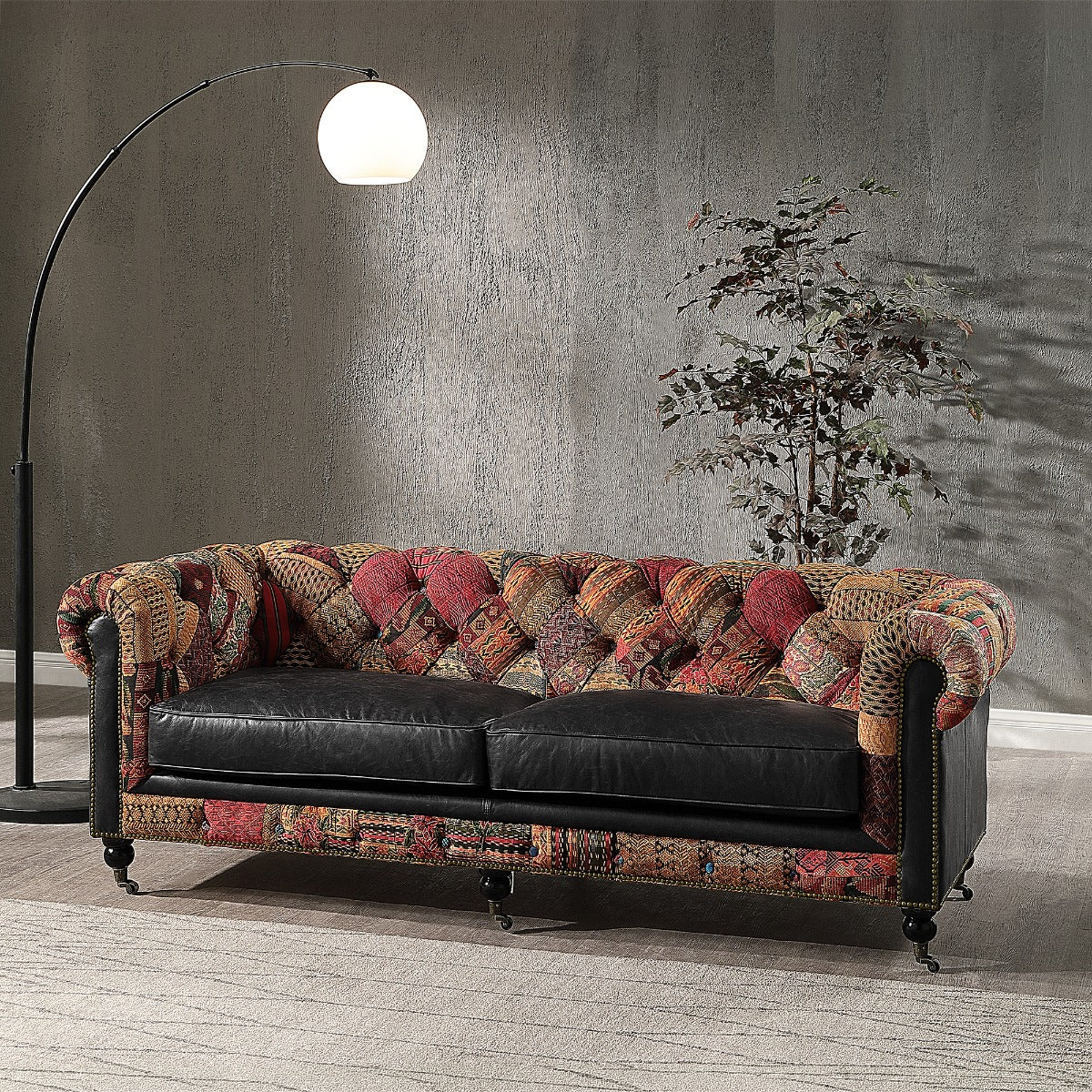 Rowina Gray Sofa - Ornate Home