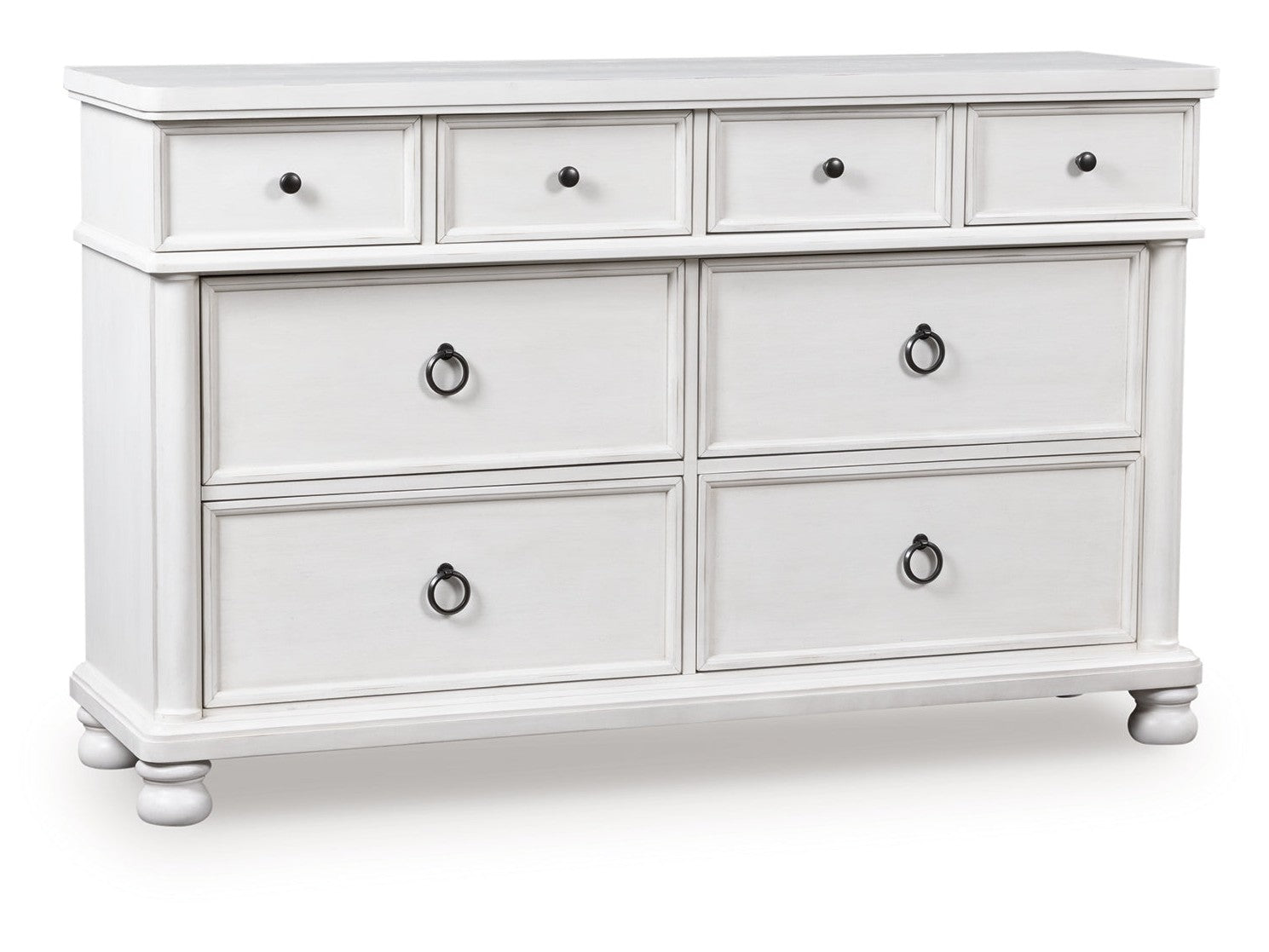 Rowlenstown Antique White Dresser (Online Special Price) - Ornate Home