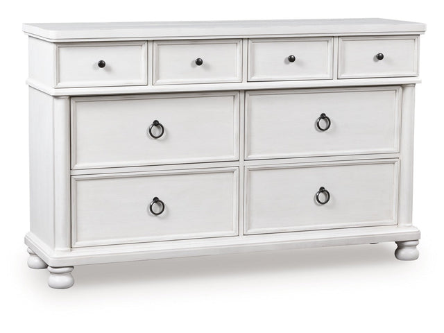 Rowlenstown Antique White Dresser (Online Special Price) - Ornate Home
