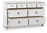 Rowlenstown Antique White Dresser (Online Special Price) - Ornate Home