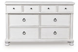 Rowlenstown Antique White Dresser (Online Special Price) - Ornate Home