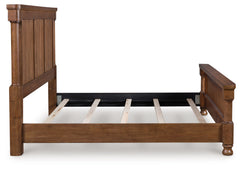 Rowlenstown Brown California King Poster Bed - Ornate Home