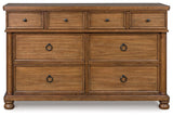 Rowlenstown Brown Dresser (Online Special Price) - Ornate Home