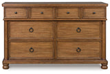 Rowlenstown Brown Dresser - Ornate Home