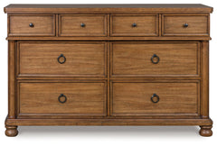 Rowlenstown Brown Dresser - Ornate Home