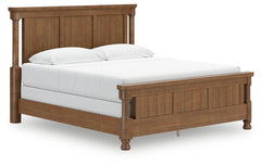 Rowlenstown Brown King Poster Bed, Dresser and 2 Nightstands - Ornate Home