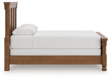 Rowlenstown Brown Queen Poster Bed, Dresser and Mirror (Online Special Price) - Ornate Home