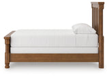 Rowlenstown Brown Queen Poster Bed, Dresser and Mirror (Online Special Price) - Ornate Home