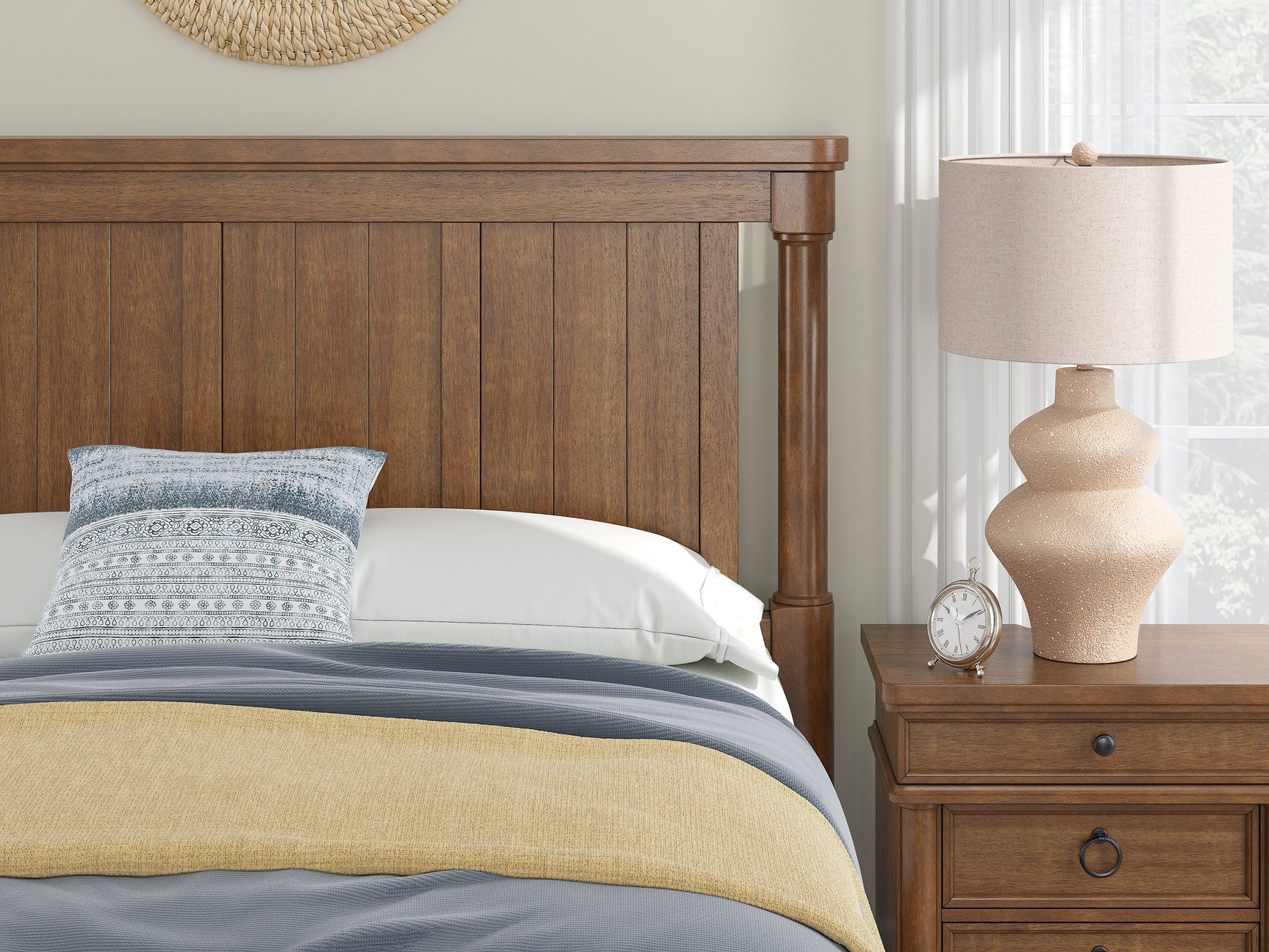 Rowlenstown Brown Queen Poster Bed (Online Special Price) - Ornate Home