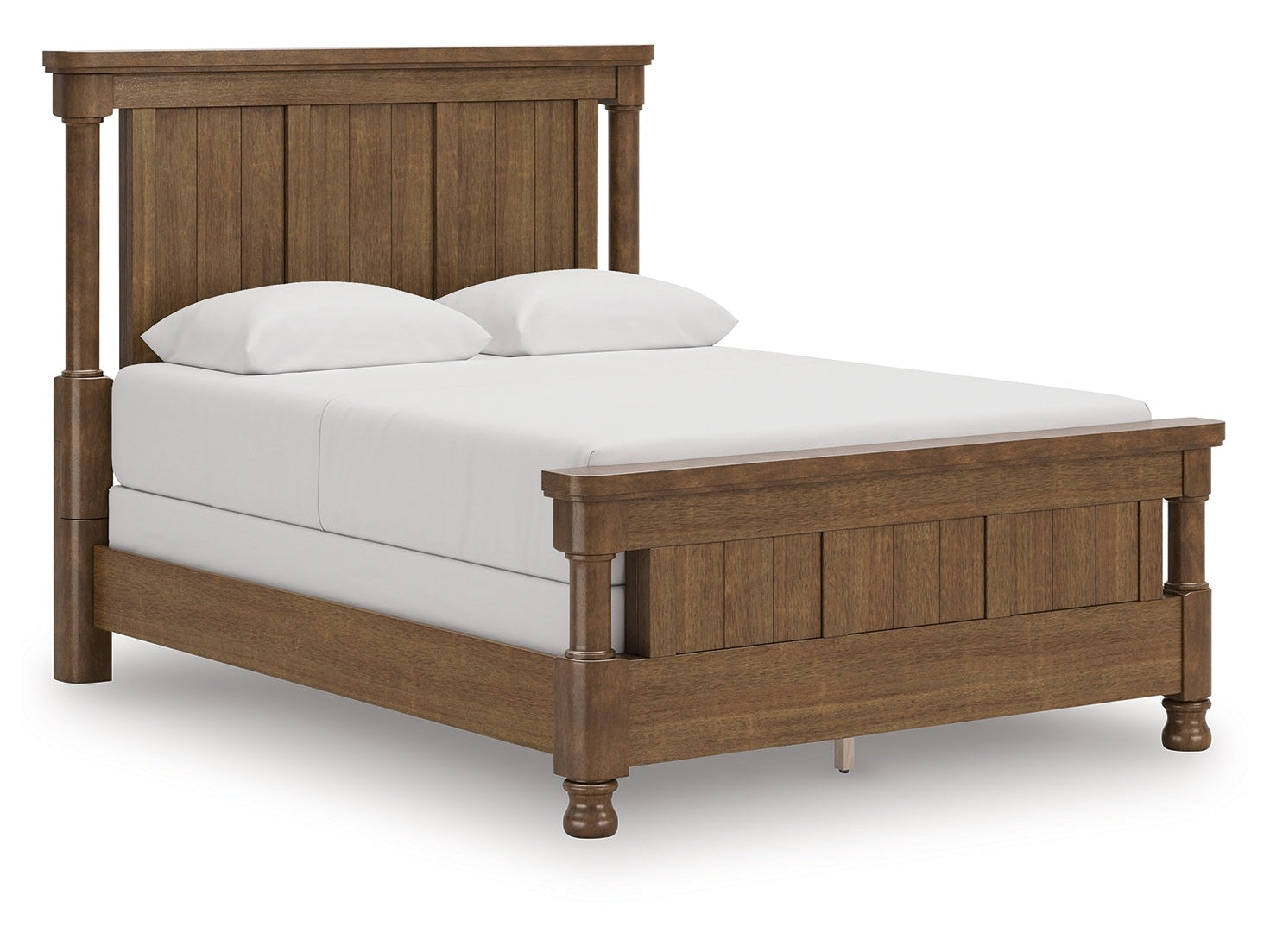 Rowlenstown Brown Queen Poster Bed (Online Special Price) - Ornate Home
