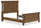 Rowlenstown Brown Queen Poster Bed (Online Special Price) - Ornate Home
