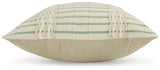 Rowton White/Green Pillow (Set of 4) (Online Special Price) - Ornate Home