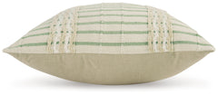 Rowton White/Green Pillow (Set of 4) - Ornate Home