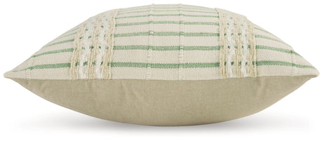 Rowton White/Green Pillow (Set of 4) - Ornate Home