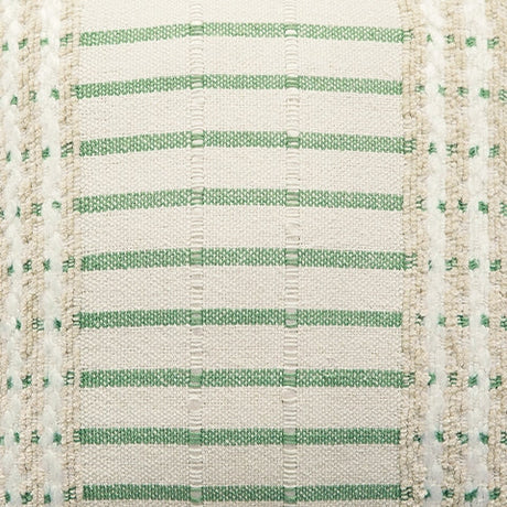 Rowton White/Green Pillow (Set of 4) - Ornate Home