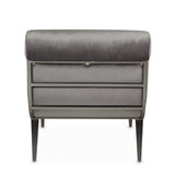 Roxbury Park Gray Pearl Velvet Chaise - Ornate Home