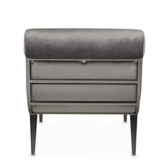 Roxbury Park Gray Pearl Velvet Chaise - Ornate Home