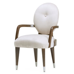 Roxbury Park Slate/Cement Dining Arm Chair (Set of 2) - Ornate Home