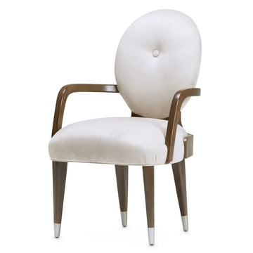 Roxbury Park Slate/Cement Dining Arm Chair (Set of 2) - Ornate Home