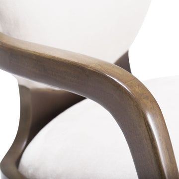 Roxbury Park Slate/Cement Dining Arm Chair (Set of 2) - Ornate Home