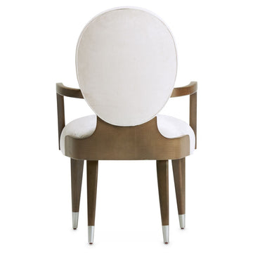 Roxbury Park Slate/Cement Dining Arm Chair (Set of 2) - Ornate Home