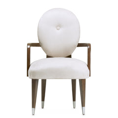 Roxbury Park Slate/Cement Dining Arm Chair (Set of 2) - Ornate Home