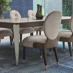 Roxbury Park Slate/Cement Dining Side Chair (Set of 2) - Ornate Home