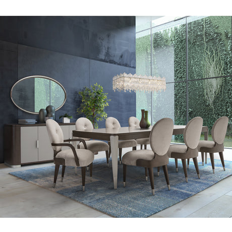 Roxbury Park Slate/Cement Dining Side Chair (Set of 2) - Ornate Home