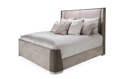 Roxbury Park Slate/Cement Dual-Panel Bed - Ornate Home