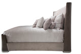 Roxbury Park Slate/Cement Dual-Panel Bed - Ornate Home