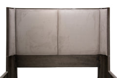 Roxbury Park Slate/Cement Dual-Panel Bed - Ornate Home
