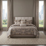 Roxbury Park Slate/Cement Multi-Panel Bed - Ornate Home