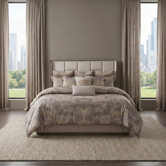 Roxbury Park Slate/Cement Multi-Panel Bed - Ornate Home
