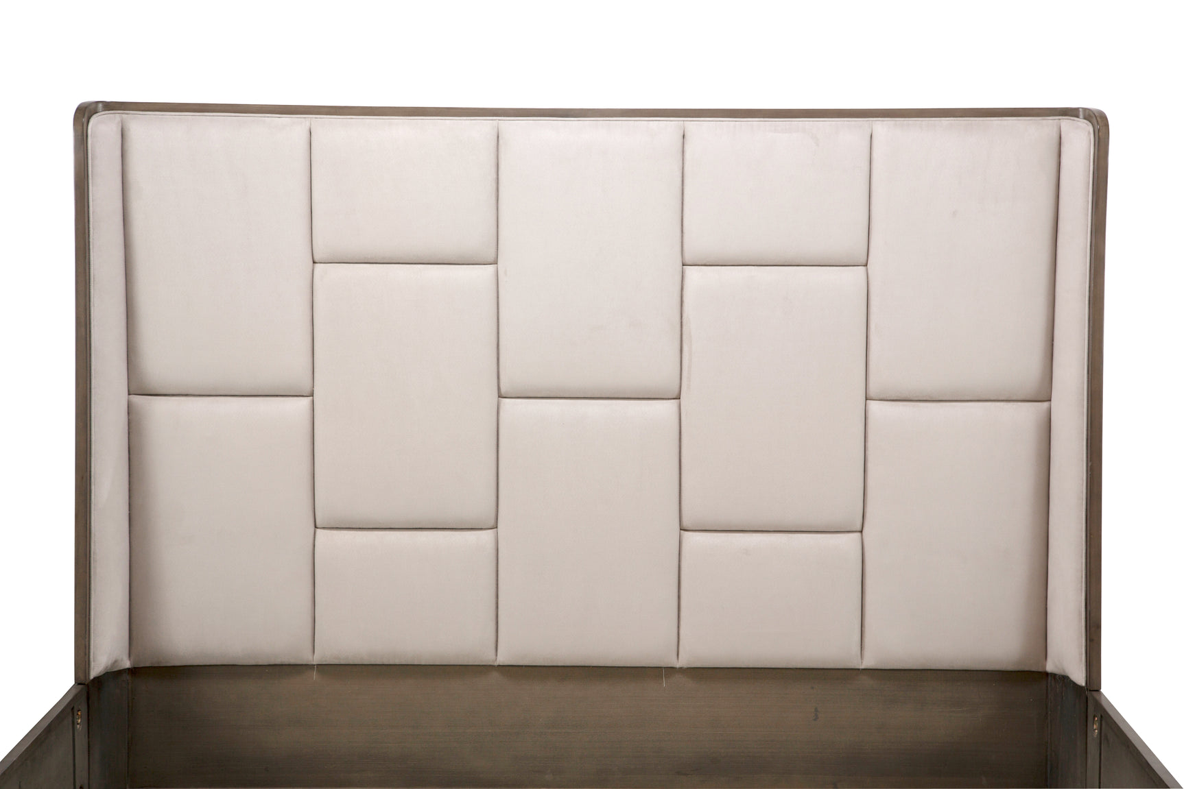 Roxbury Park Slate/Cement Queen Multi-Panel Bed - Ornate Home