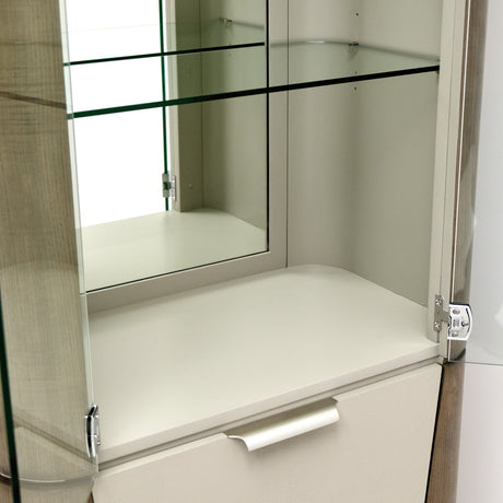 Roxbury Park Slate Display Cabinet - Ornate Home