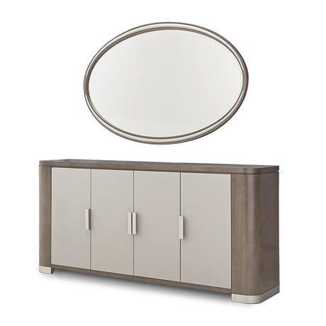 Roxbury Park Slate Sideboard & Mirror - Ornate Home