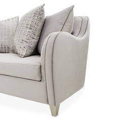 Roxbury Park Slate Velvet Loveseat - Ornate Home