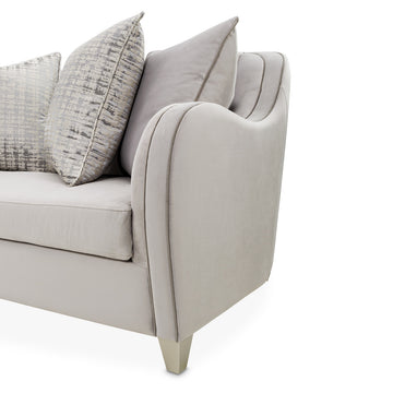 Roxbury Park Slate Velvet Loveseat - Ornate Home