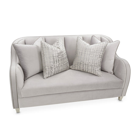 Roxbury Park Slate Velvet Loveseat - Ornate Home