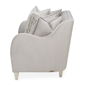 Roxbury Park Slate Velvet Loveseat - Ornate Home