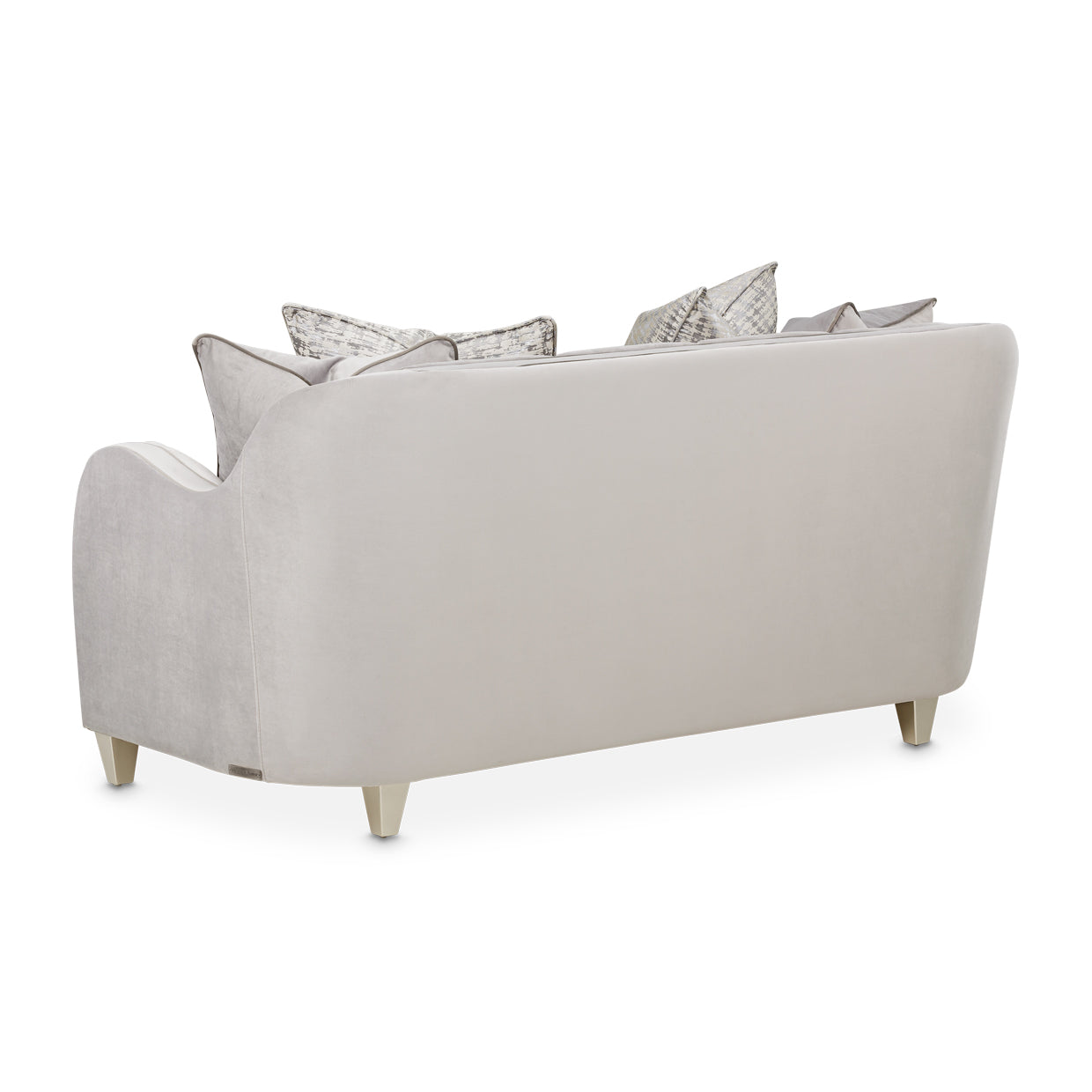 Roxbury Park Slate Velvet Loveseat - Ornate Home